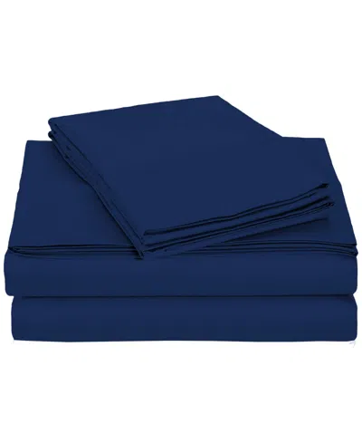 UNIVERSAL HOME FASHIONS UNIVERSITY SOLID MICROFIBER 6-PC. SHEET SET, FULL