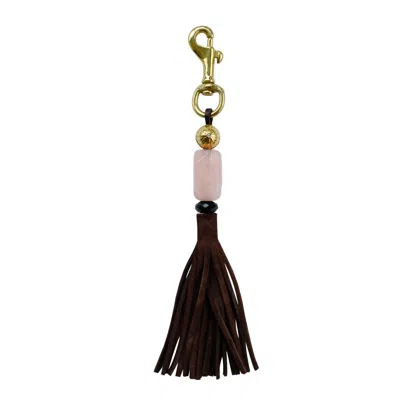 UNLEASH CPH WOMEN'S PINK ROSE QUARTZ LOVE TASSEL