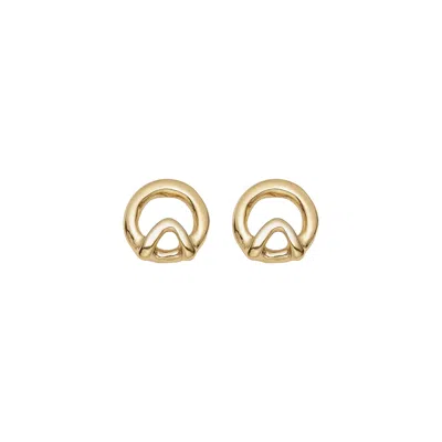 UNODE50 ROUND GLOW LINK EARRINGS