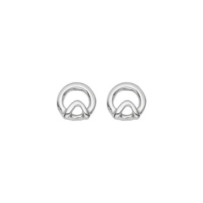 UNODE50 ROUND GLOW LINK EARRINGS