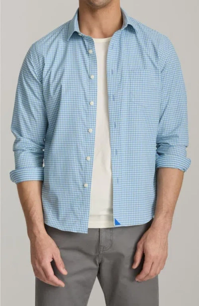 UNTUCKIT UNTUCKIT STARLING CHECK PERFORMANCE BUTTON-UP SHIRT