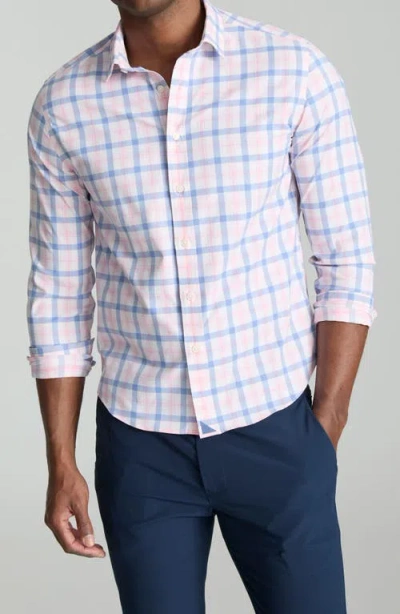 UNTUCKIT UNTUCKIT WINWOOD CHECK PERFORMANCE BUTTON-UP SHIRT