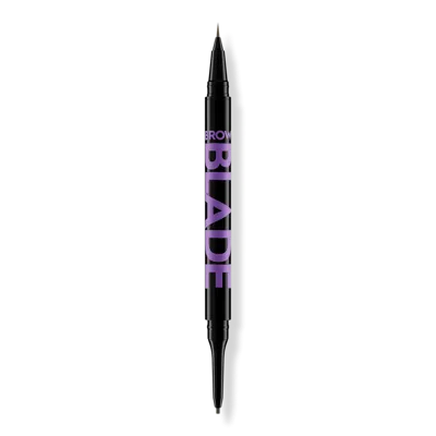 URBAN DECAY BROW BLADE 2-IN-1 EYEBROW PEN + WATERPROOF PENCIL - BLACKOUT
