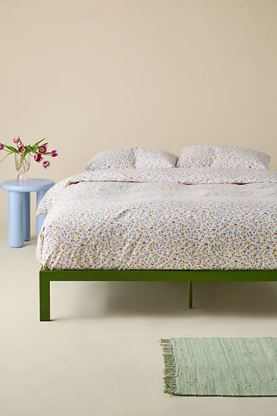 URBAN OUTFITTERS ALANA METAL PLATFORM BED IN GREEN AT URBAN OUTFITTERS