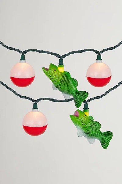 URBAN OUTFITTERS BASS AND BOBBER 6FT STRING LIGHTS IN GREEN AT URBAN OUTFITTERS