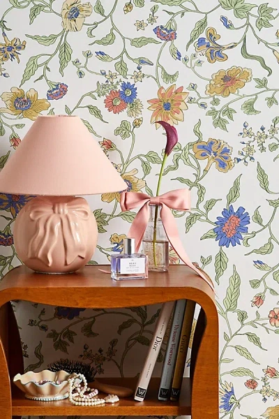 URBAN OUTFITTERS UO HOME ELLA VINE FLORAL REMOVABLE WALLPAPER IN WHITE AT URBAN OUTFITTERS