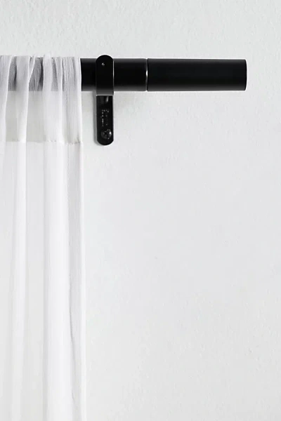URBAN OUTFITTERS ESSENTIAL METAL WINDOW CURTAIN ROD IN BLACK AT URBAN OUTFITTERS