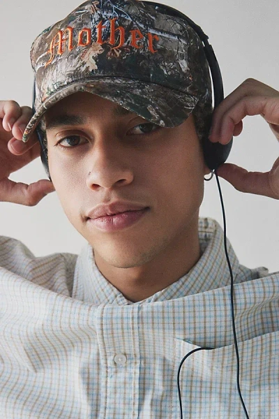 URBAN OUTFITTERS MOTHER EMBROIDERED CAMO SNAPBACK HAT IN ASSORTED AT URBAN OUTFITTERS