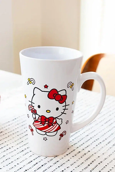 URBAN OUTFITTERS SANRIO HELLO KITTY HOLIDAY 16 OZ TALL MUG IN RED AT URBAN OUTFITTERS