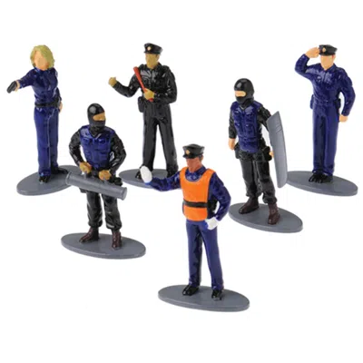 US TOY COMPANY POLICE FIGURES - PACK OF 12