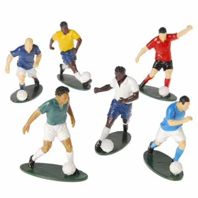 US TOY COMPANY SOCCER PLAYER FIGURES - PACK OF 12