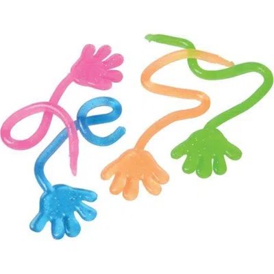 US TOY COMPANY US TOY 72 PIECE GLITTER STICKY HANDS - PACK OF 72