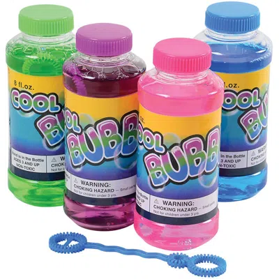 US TOY COMPANY US TOY 8 OZ COOL BUBBLES TOY - ASSORTED COLOR