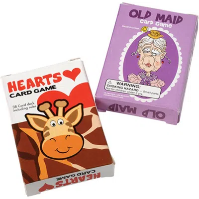 US TOY COMPANY US TOY OLD MAID & HEARTS VALUE CARD GAMES