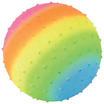 US TOY COMPANY US TOY RAINBOW KNOBBY BALL - PACK OF 12