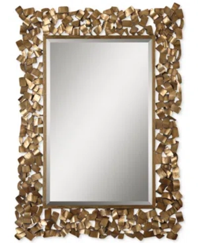 UTTERMOST CAPULIN ANTIQUE GOLD MIRROR