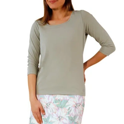 UV SKINZ UV SKINZ 3/4 SLEEVE SCOOP NECK R&R TEE