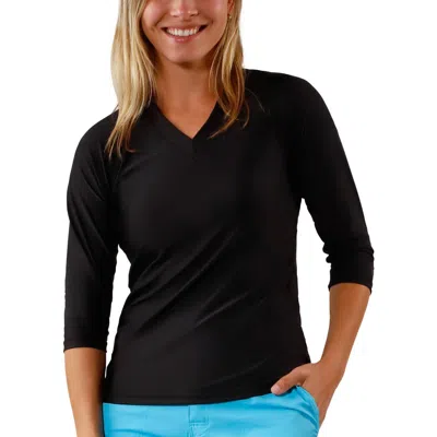 UV SKINZ UV SKINZ V-NECK SUN & SWIM SHIRT