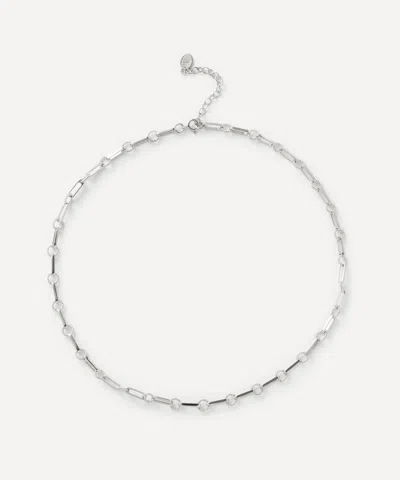 V BY LAURA VANN V BY LAURA VANN STERLING SILVER TWISTED LINK VINTAGE CHAIN NECKLACE