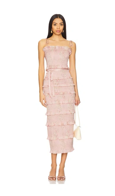 V. CHAPMAN LILY MIDI DRESS
