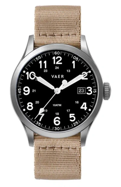 VAER VAER S5 CALENDAR FIELD WATCH, 40MM