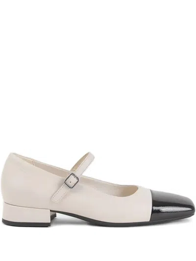 VAGABOND 25MM DEBBI BUCKLE-STRAP CAP-TOE PUMPS