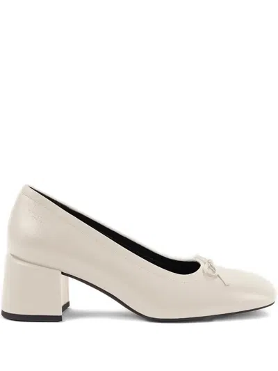 VAGABOND 55MM ADISON BLOCK-HEEL BOW PUMPS