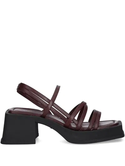 VAGABOND 67MM HENNIE CROSSOVER-STRAP SANDALS