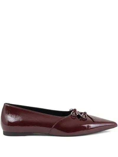 VAGABOND HERMINE PATENT LEATHER BALLET FLATS