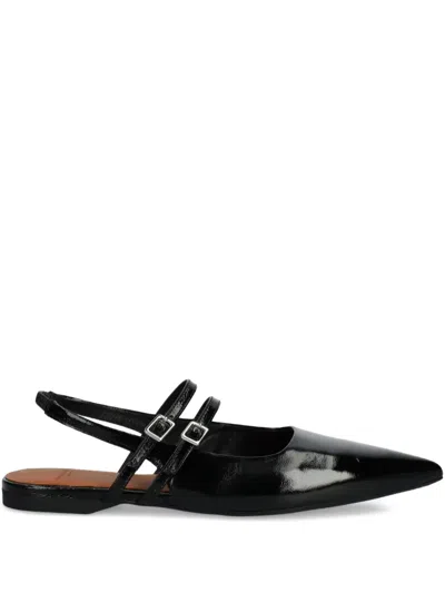 VAGABOND HERMINE PATENT LEATHER BALLET FLATS