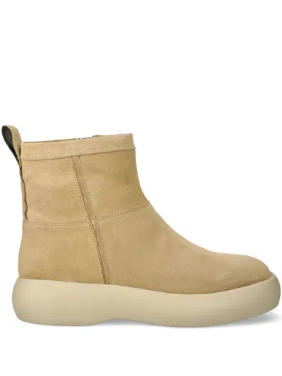 VAGABOND JANICK ZIP-DETAIL PLATFORM BOOTS