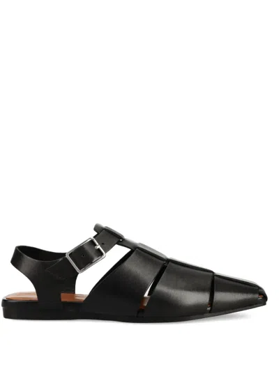 VAGABOND WIOLETTA BUCKLE-FASTENING LEATHER SANDALS