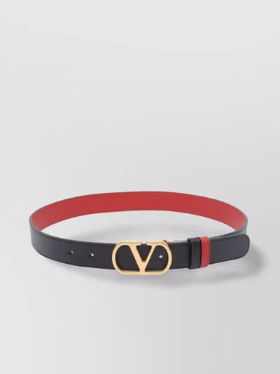 VALENTINO GARAVANI ADJUSTABLE REVERSIBLE LEATHER BELT MODEL