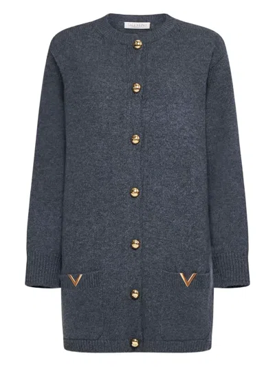 VALENTINO BUTTON-DOWN CARDIGAN