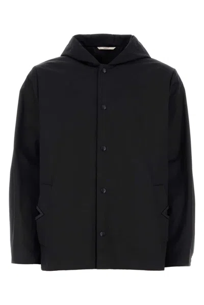 VALENTINO BUTTONED LONG-SLEEVED JACKET