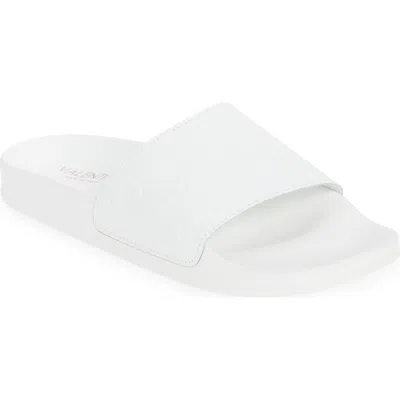 VALENTINO BY MARIO VALENTINO VALENTINO BY MARIO VALENTINO EROS MONOGRAM SLIDE SANDAL