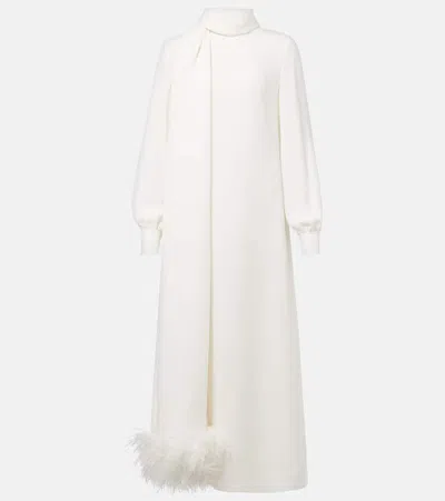 VALENTINO CADY COUTURE SCARF-DETAIL GOWN