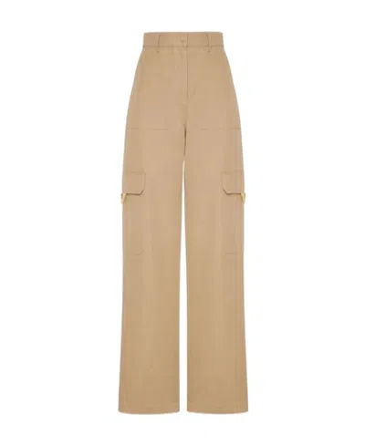 VALENTINO VALENTINO HIGH WAIST WIDE LEG TROUSERS