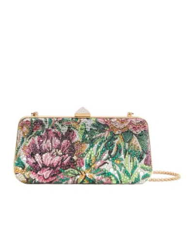 VALENTINO GARAVANI CARRY SECRETS IMITATION DIAMOND EMBROIDERED HANDBAG