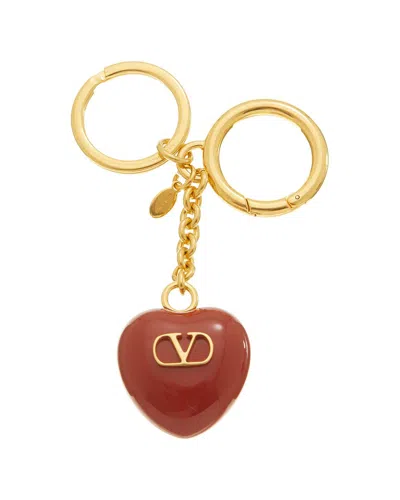 VALENTINO GARAVANI VALENTINO COEUR ROYAL KEYCHAIN