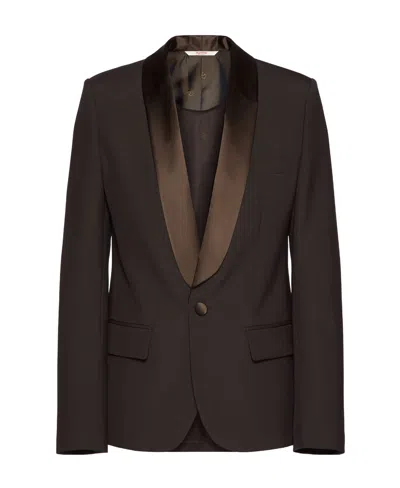 VALENTINO VALENTINO	SINGLE-BREASTED LONG-SLEEVED BLAZER
