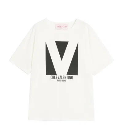 VALENTINO COTTON LOGO T-SHIRT