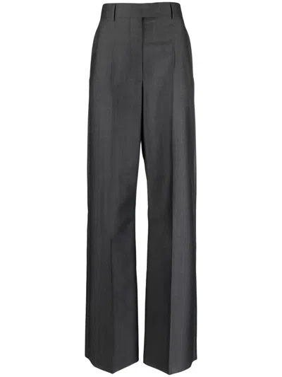VALENTINO CREPE COUTURE TAILORED TROUSERS