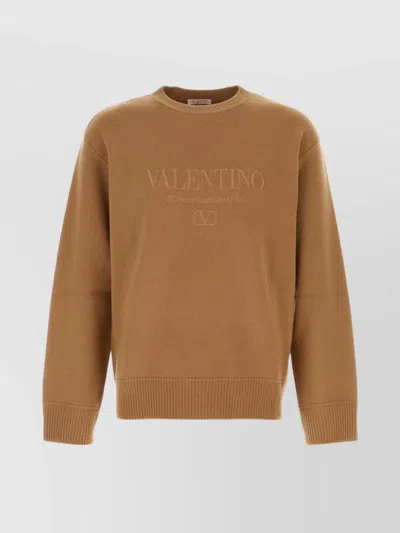 VALENTINO CREW NECK WOOL SWEATER