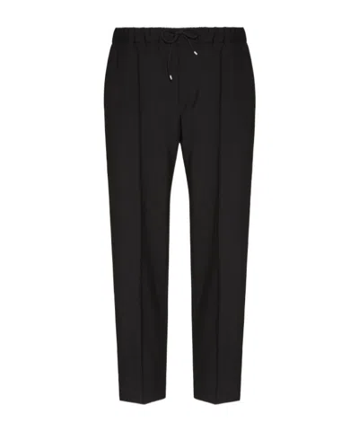 VALENTINO VALENTINO DRAWSTRING STRAIGHT FIT TROUSERS