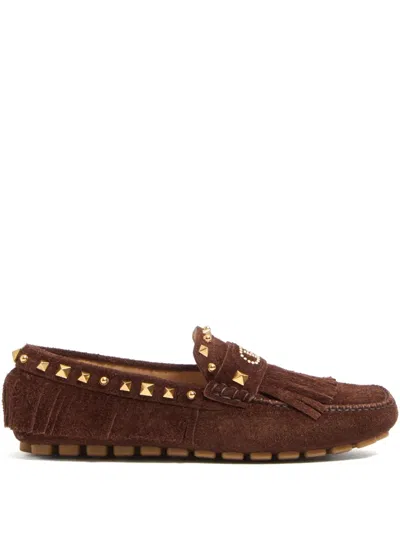 VALENTINO GARAVANI FASTAWAY DRIVER LOAFERS