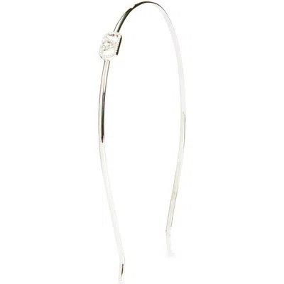 VALENTINO GARAVANI VALENTINO GARAVANI CRYSTAL EMBELLISHED VLOGO HEADBAND