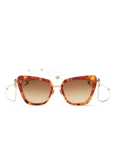VALENTINO GARAVANI EYEWEAR VLS165 B CHAIN SUNGLASSES