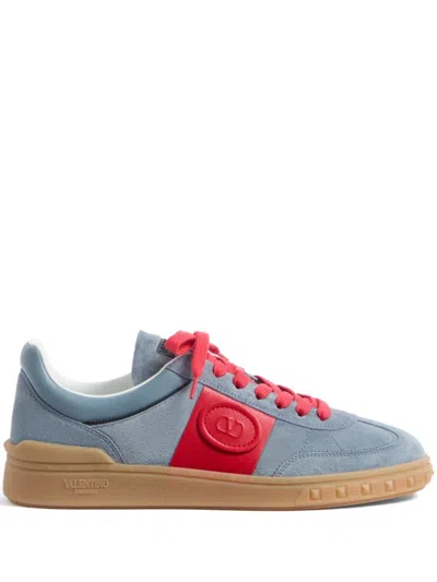 VALENTINO GARAVANI VALENTINO GARAVANI  GRAY/RED UPVILLAGE LOW TOP SNEAKER