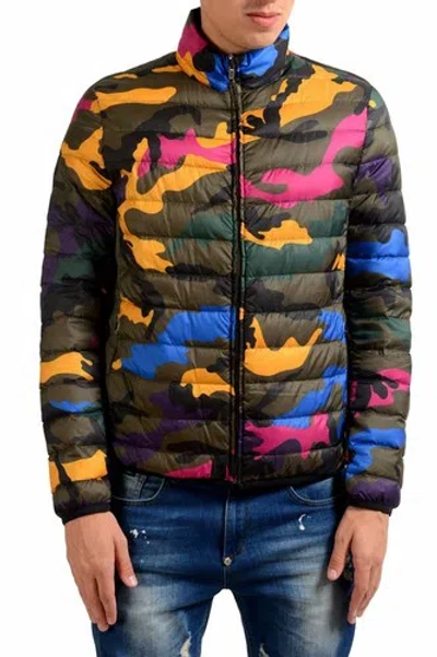 VALENTINO VALENTINO GARAVANI HERREN TARNFARBE DOWN WENDBAR REISSVERSCHLUSS PARKAJACKE